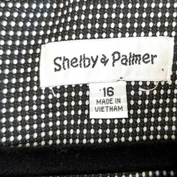 Shelby & Palmer B&W Polka Dot Dress - Picture 7 of 7
